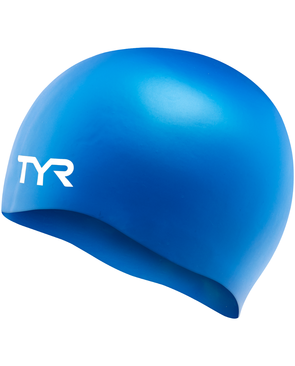  TYR Adult Silicone Wrinkle-Free Swim Cap