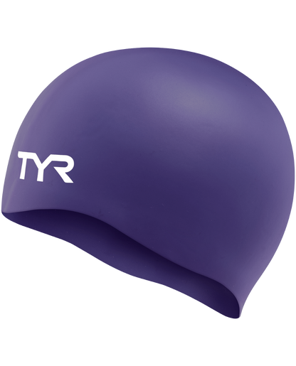  TYR Adult Silicone Wrinkle-Free Swim Cap