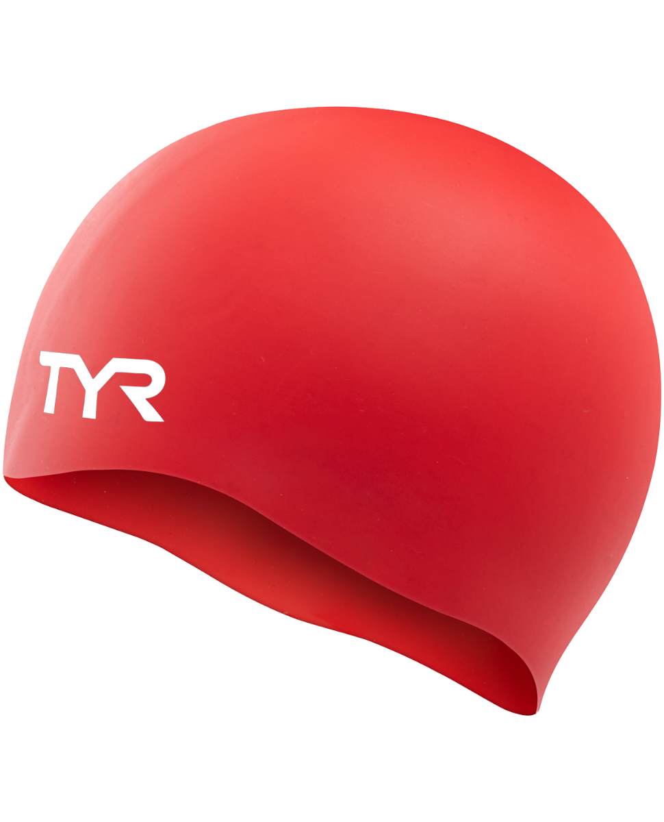  TYR Adult Silicone Wrinkle-Free Swim Cap