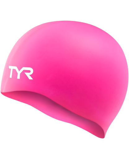  TYR Adult Silicone Wrinkle-Free Swim Cap