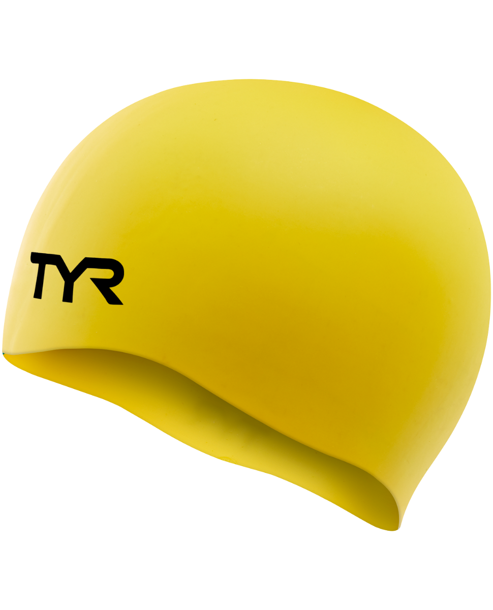  TYR Adult Silicone Wrinkle-Free Swim Cap