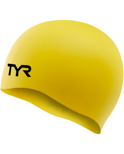  TYR Adult Silicone Wrinkle-Free Swim Cap