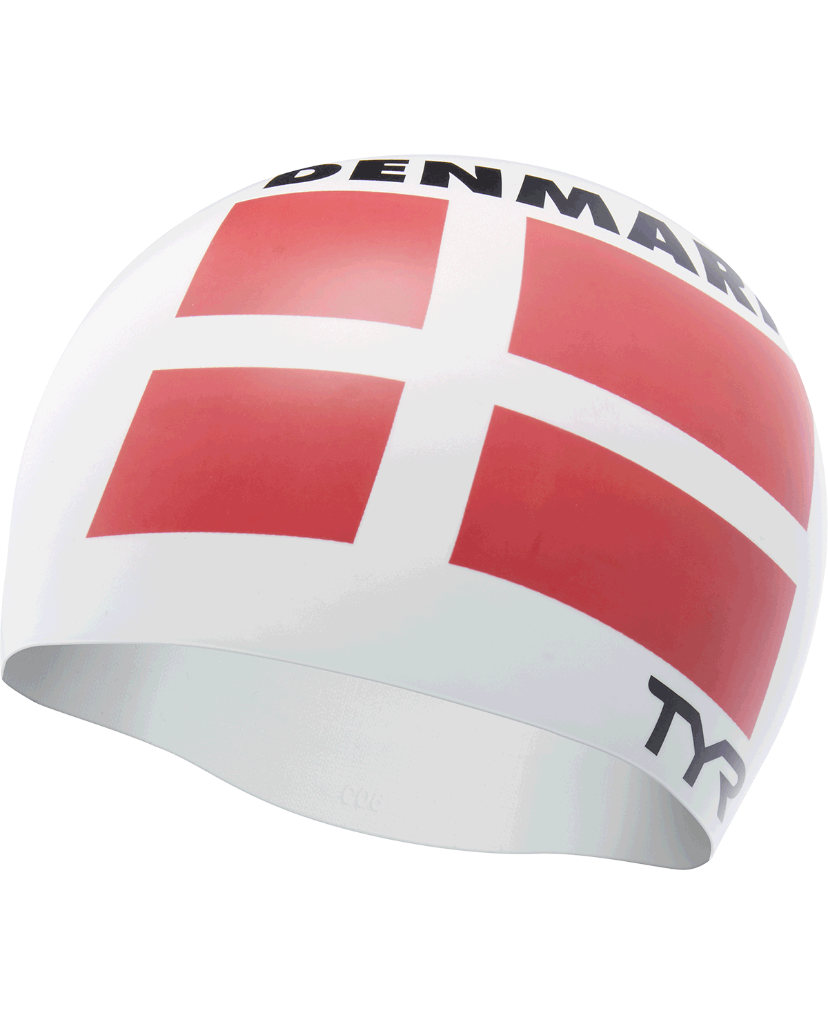  TYR Adult Silicone Swim Cap - Denmark