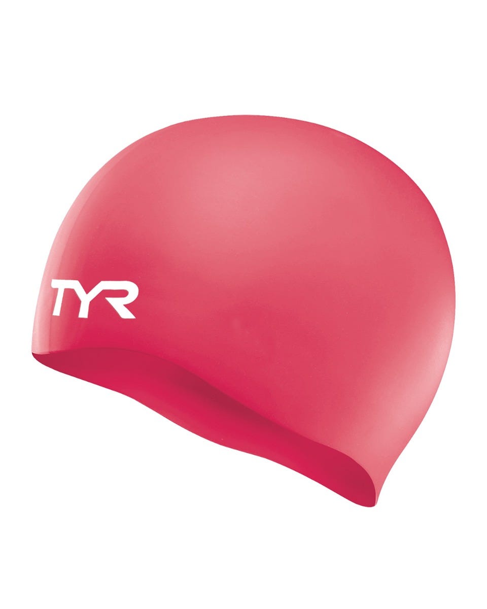  TYR Youth Silicone Wrinkle-Free Swim Cap