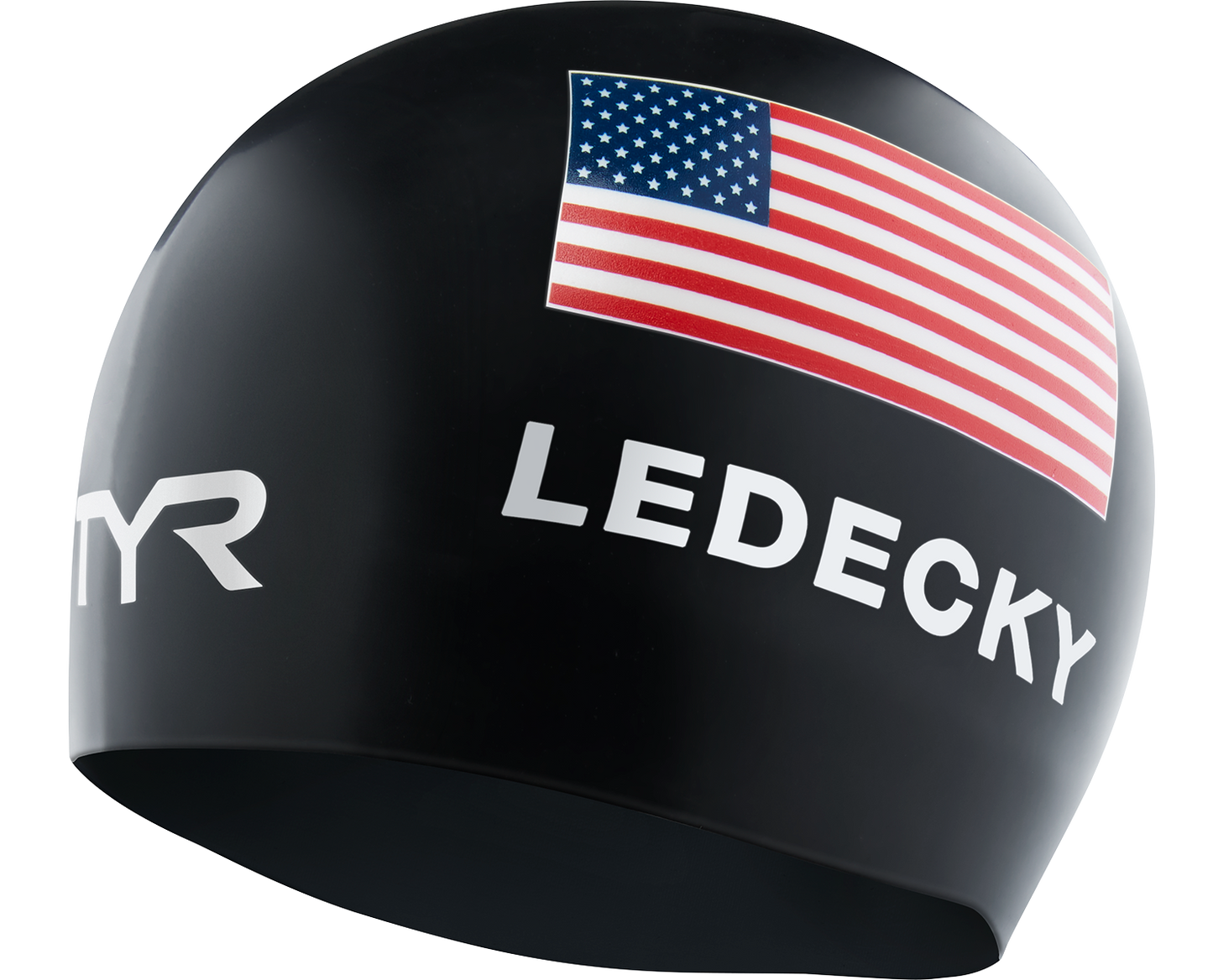  TYR Adult Katie Ledecky Silicone Swim Cap