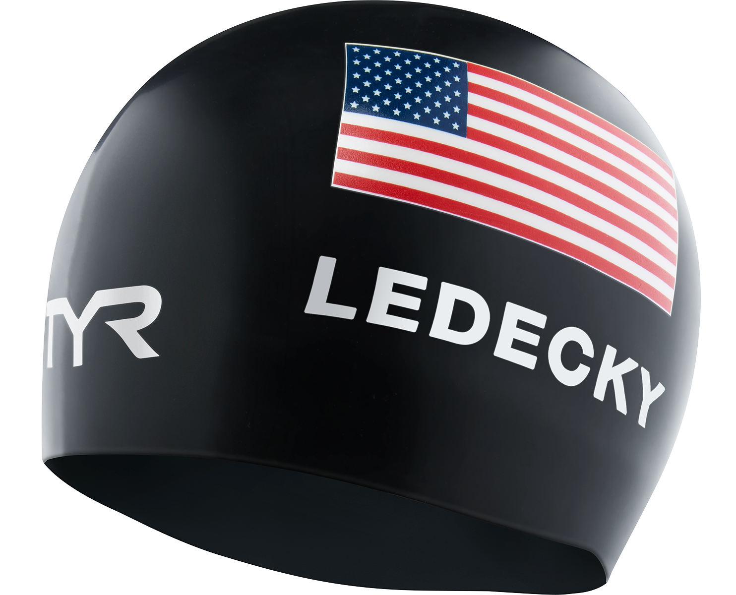  TYR Adult Katie Ledecky Silicone Swim Cap