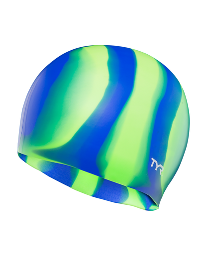  TYR Adult Silicone Swim Cap - Multi-Color