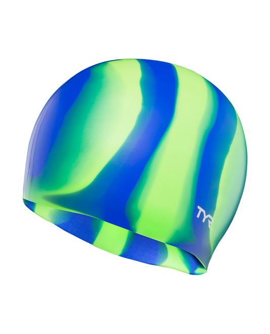  TYR Adult Silicone Swim Cap - Multi-Color
