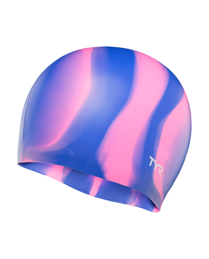  TYR Adult Silicone Swim Cap - Multi-Color