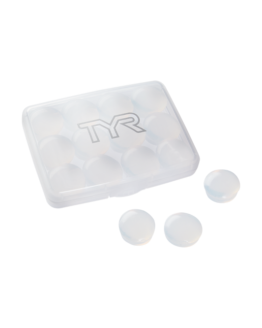  TYR Soft Silicone Ear Plugs - 12 Pack