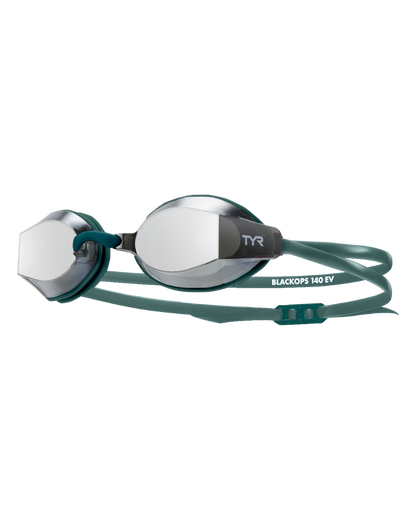  TYR Adults Black Ops 140 EV Mirrored Racing Goggles
