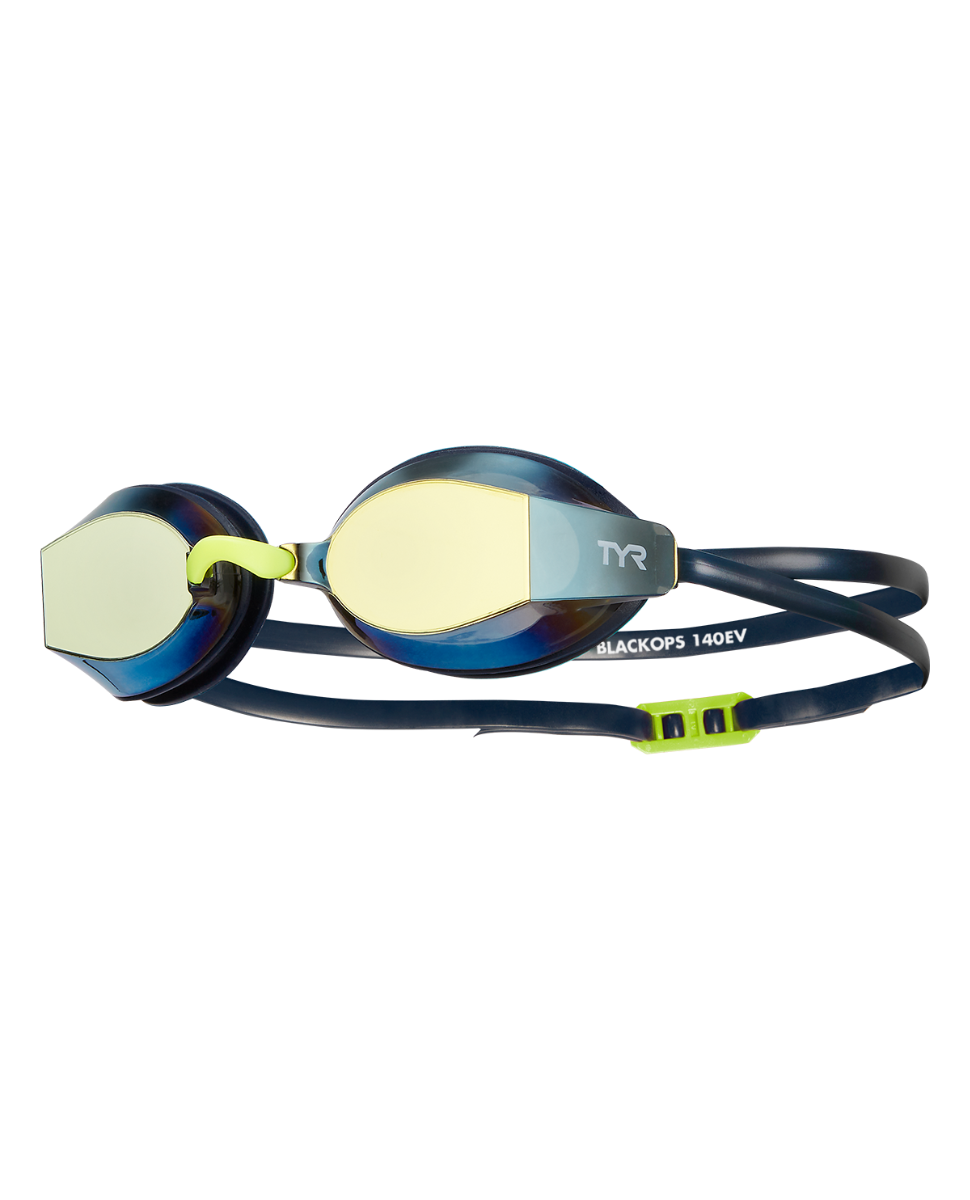  TYR Adults Black Ops 140 EV Mirrored Racing Goggles