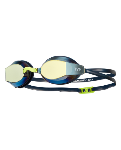  TYR Adults Black Ops 140 EV Mirrored Racing Goggles