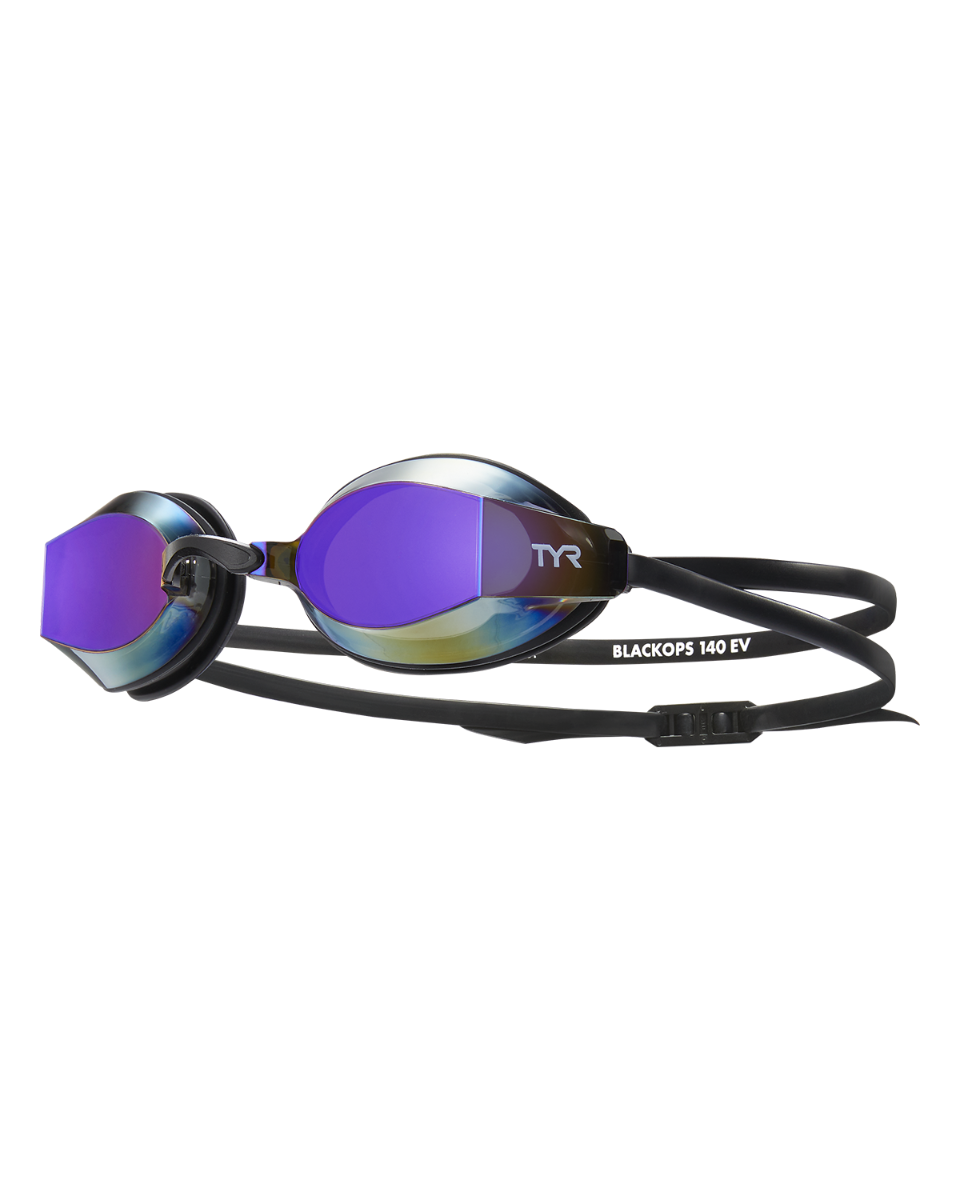  TYR Adults Black Ops 140 EV Mirrored Racing Goggles