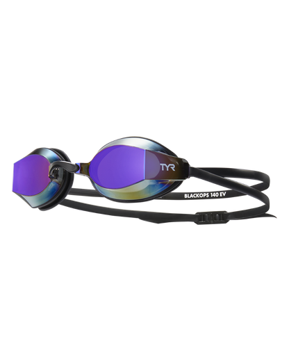 TYR Adults Black Ops 140 EV Mirrored Racing Goggles