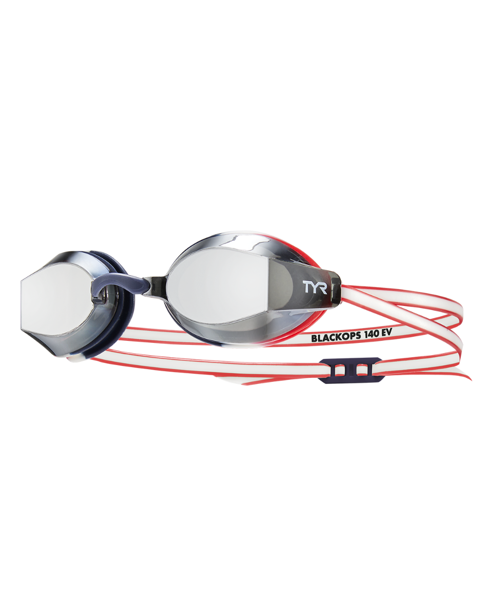  TYR Adults Black Ops 140 EV Mirrored Racing Goggles