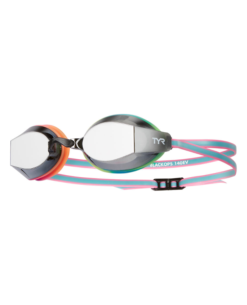  TYR Adults Black Ops 140 EV Mirrored Racing Goggles
