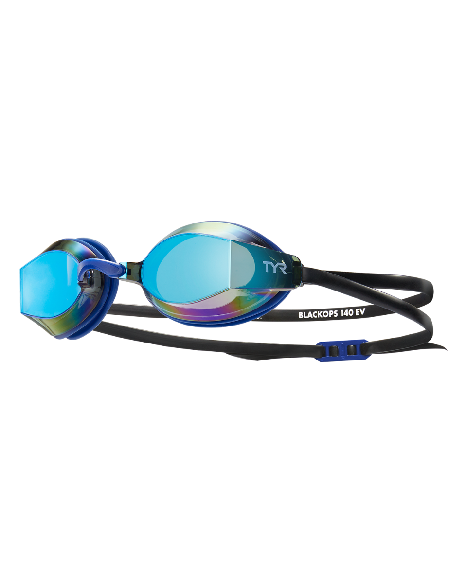  TYR Adults Black Ops 140 EV Mirrored Racing Goggles