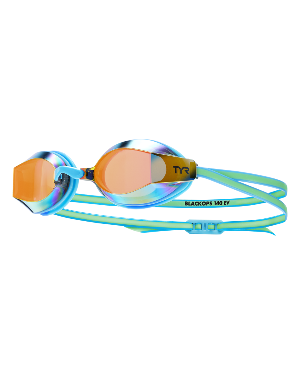  TYR Youth Black Ops 140 EV Mirrored Racing Goggles