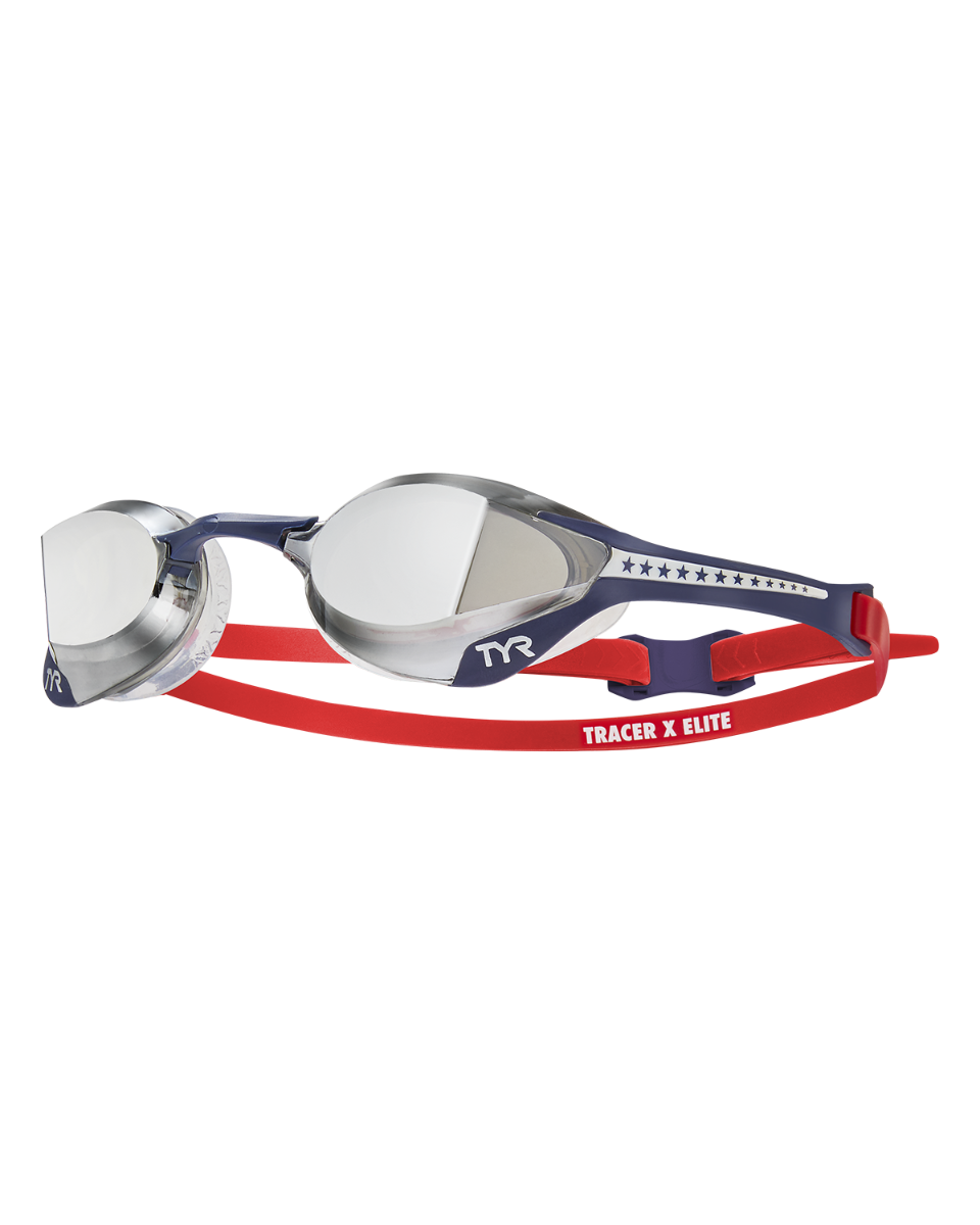  TYR Adult Tracer-X Elite Mirrored Racing Goggles