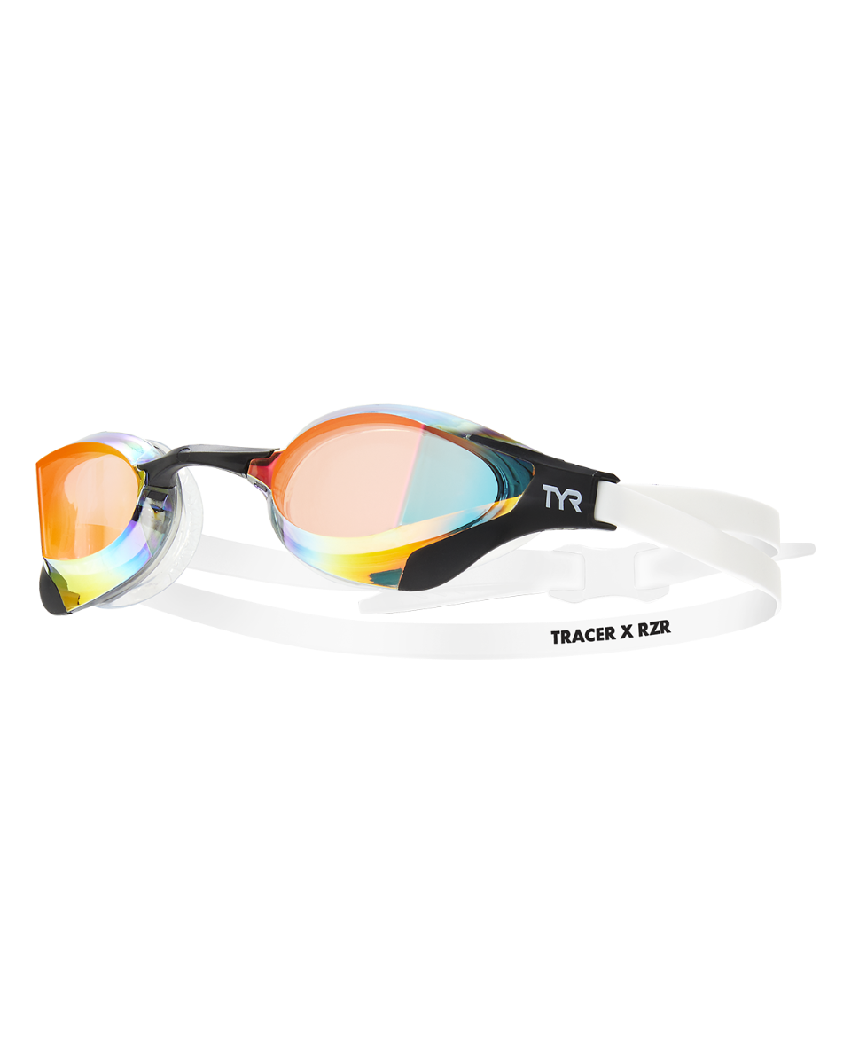  TYR Adult Tracer-X RZR Mirrored Racing Goggles