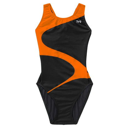  TYR Durafast Elite® Girl's Maxfit Swimsuit - Vanguard Splice