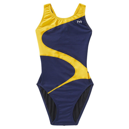  TYR Durafast Elite® Girl's Maxfit Swimsuit - Vanguard Splice