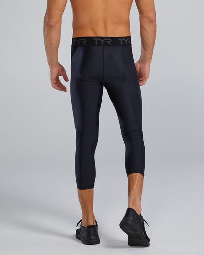  TYR Compression Men's Compression Crop- Solid