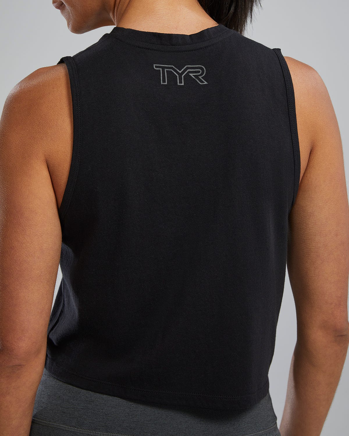  TYR Women's Triblend Cropped Tank