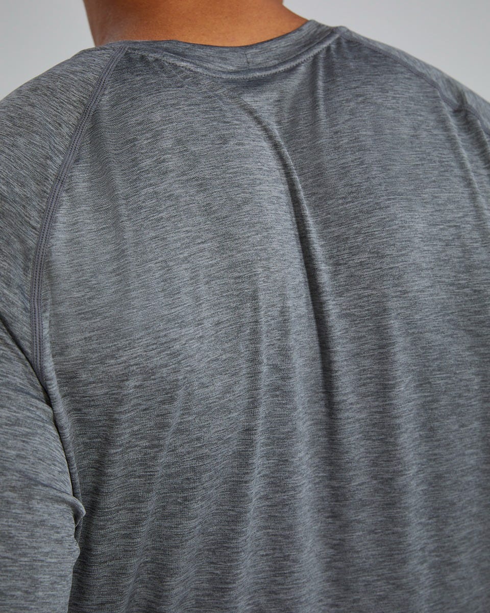  TYR ClimaDry™ Men's Raglan Long Sleeve Tech Tee - Solid / Heather