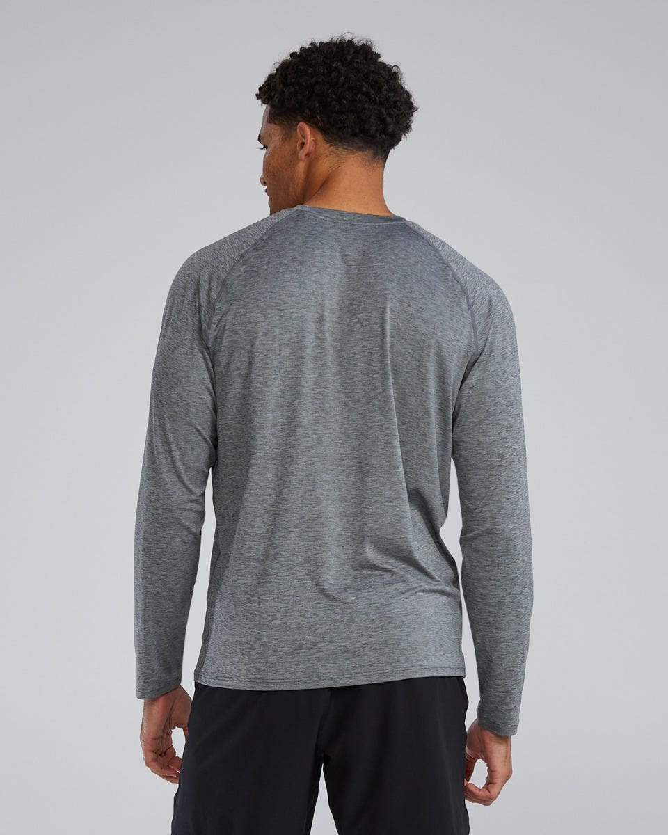  TYR ClimaDry™ Men's Raglan Long Sleeve Tech Tee - Solid / Heather