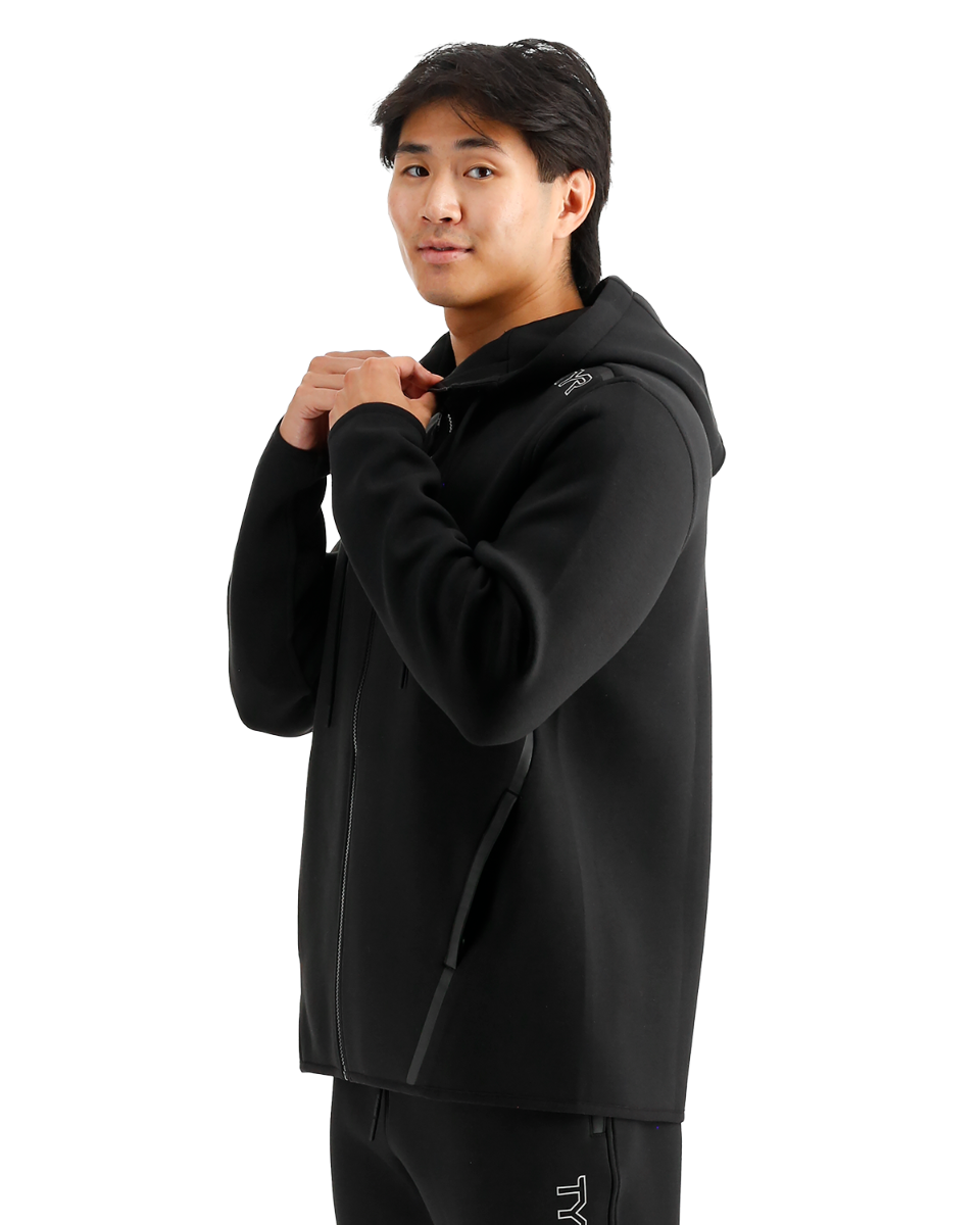  TYR Men's Elite Team Full Zip Hoodie