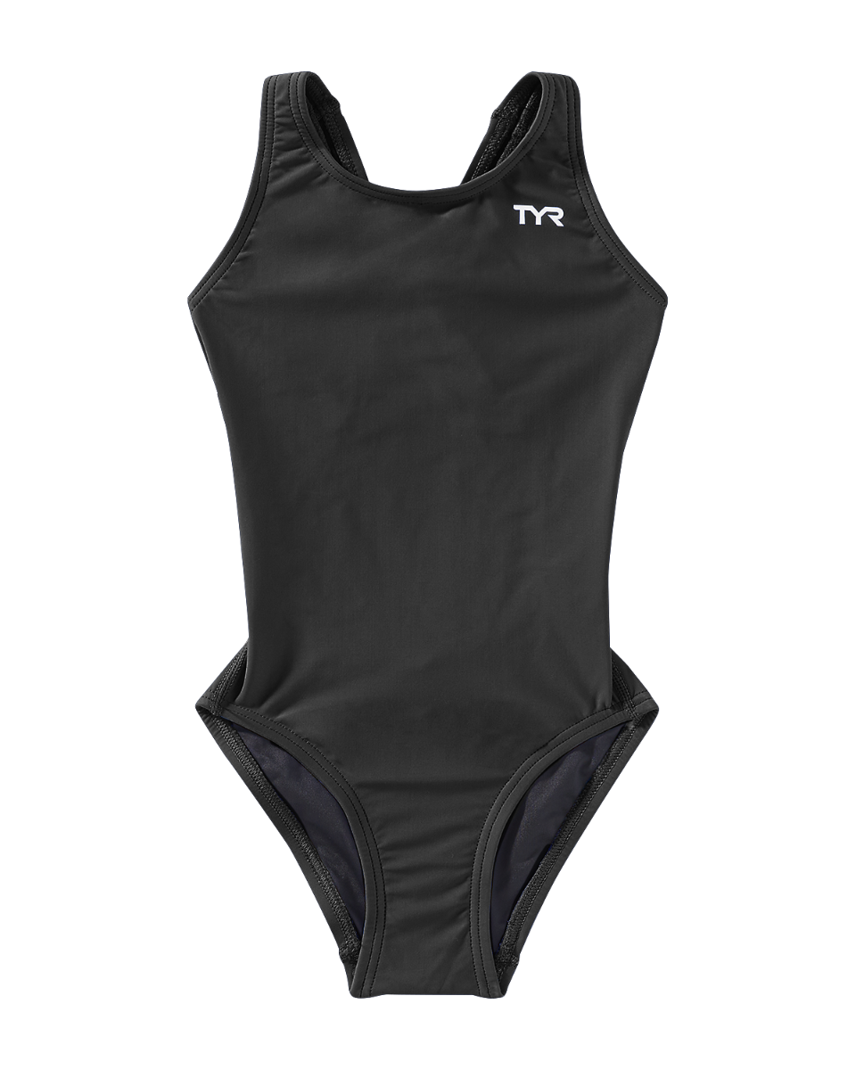  TYReco™ Girls' Maxfit Swimwuit - Solid