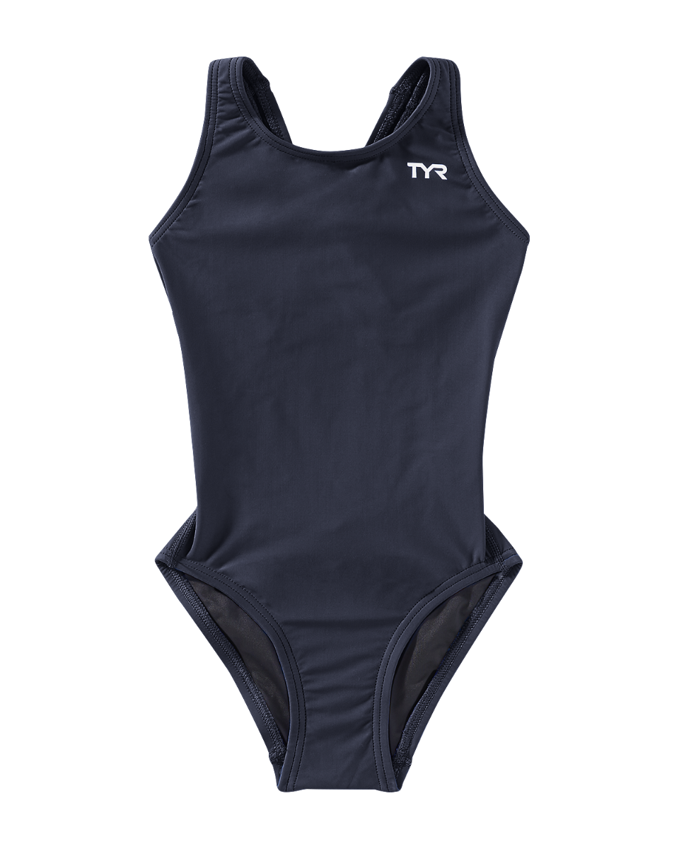  TYReco™ Girls' Maxfit Swimwuit - Solid
