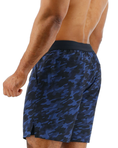  TYR Hydrosphereª Men's Lined 7" Unbroken Shorts - Midnight Camo