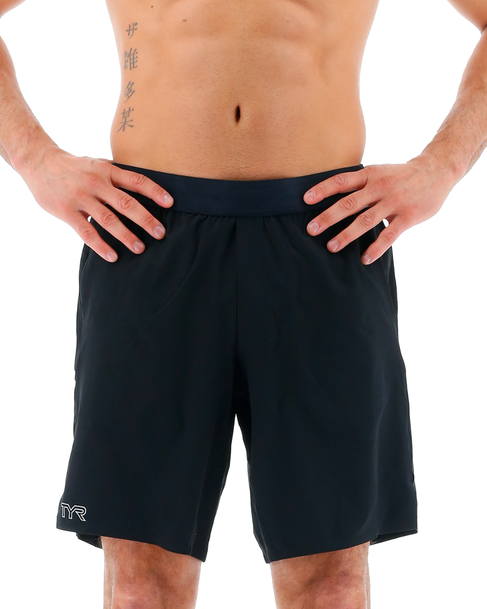  TYR Hydrosphereª Men's Lined 9" Unbroken Shorts - Solid