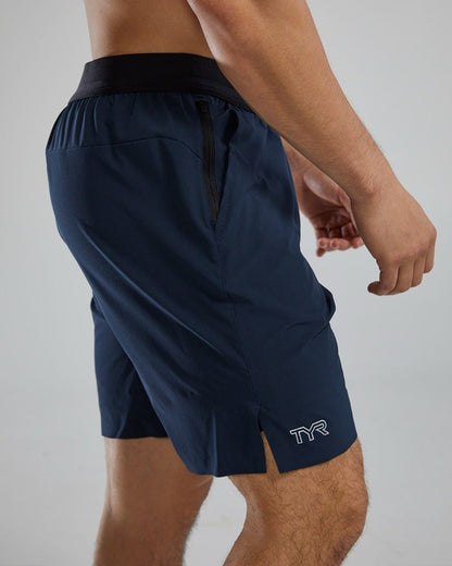  TYR Hydrosphereª Men's Lined 9" Unbroken Shorts - Solid