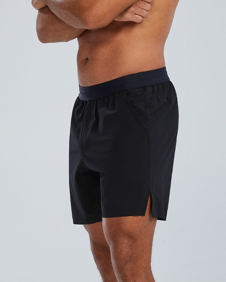  TYR Hydrosphereª Men's Unlined 7" Unbroken Shorts - Solid
