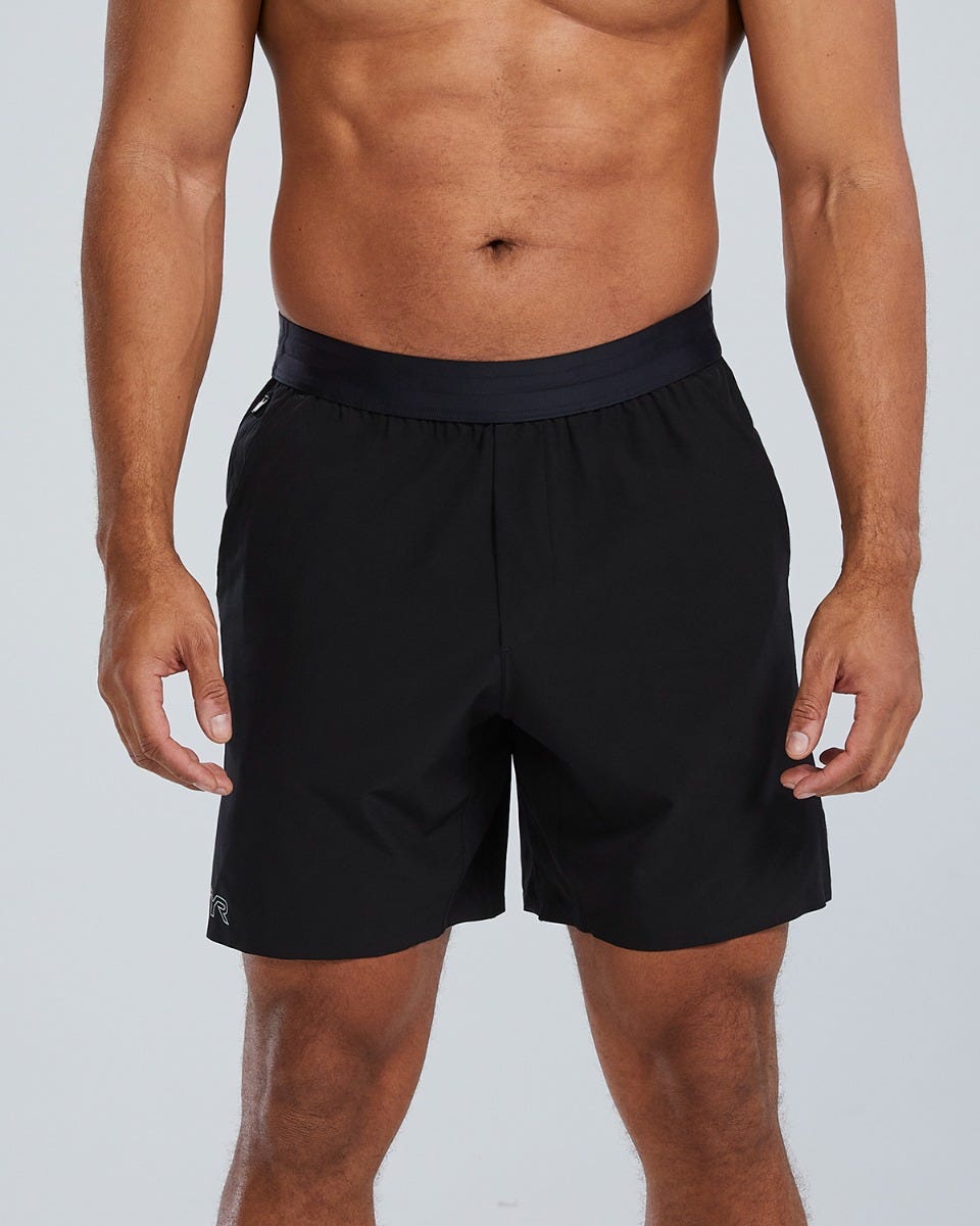  TYR Hydrosphereª Men's Unlined 7" Unbroken Shorts - Solid