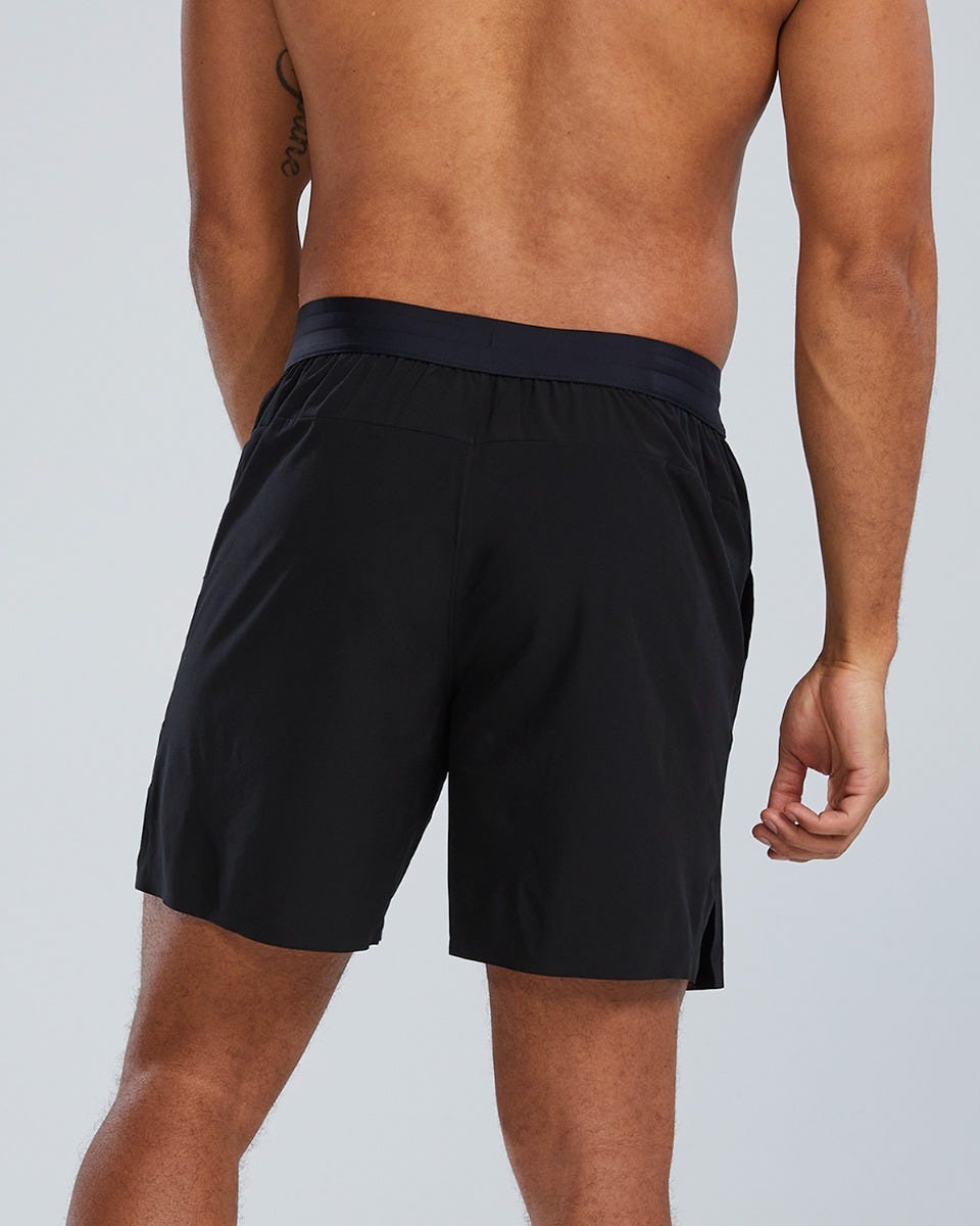  TYR Hydrosphereª Men's Unlined 7" Unbroken Shorts - Solid