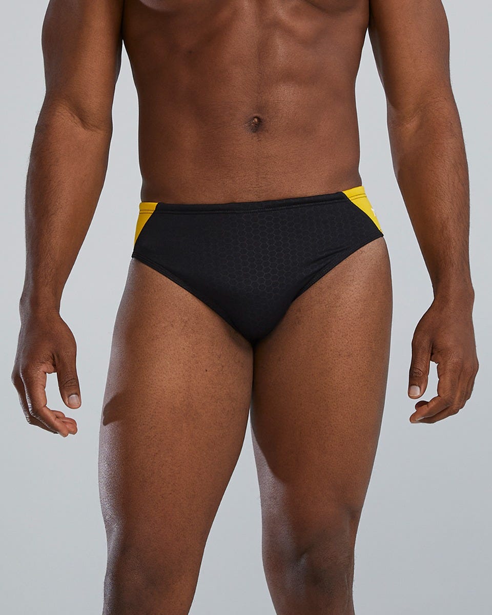  TYR Durafast Elite® Men's Blade Splice Brief Swimsuit - Hexa