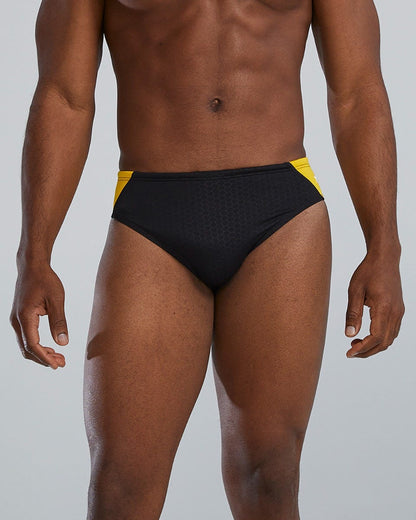  TYR Durafast Elite® Men's Blade Splice Brief Swimsuit - Hexa