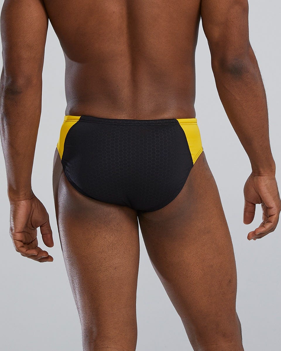  TYR Durafast Elite® Men's Blade Splice Brief Swimsuit - Hexa