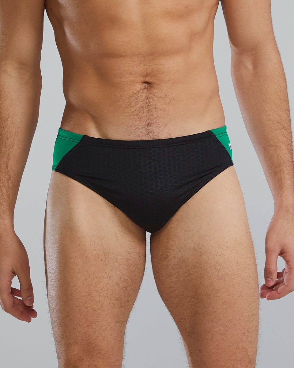  TYR Durafast Elite® Men's Blade Splice Brief Swimsuit - Hexa