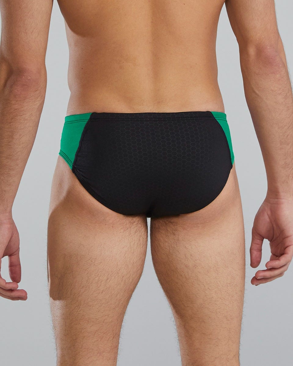  TYR Durafast Elite® Men's Blade Splice Brief Swimsuit - Hexa
