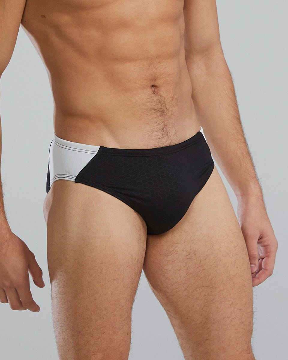  TYR Durafast Elite® Men's Blade Splice Brief Swimsuit - Hexa
