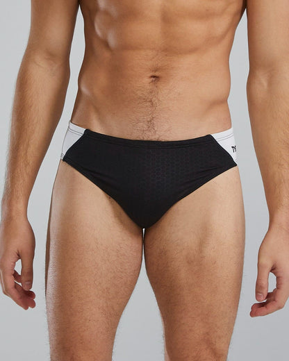  TYR Durafast Elite® Men's Blade Splice Brief Swimsuit - Hexa