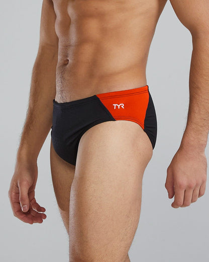  TYR Durafast Elite® Men's Blade Splice Brief Swimsuit - Hexa