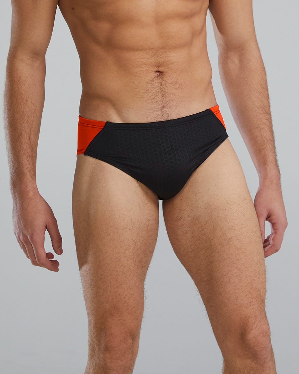  TYR Durafast Elite® Men's Blade Splice Brief Swimsuit - Hexa