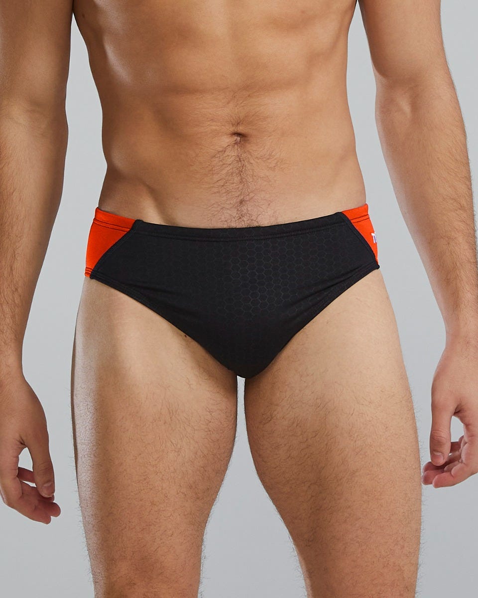  TYR Durafast Elite® Men's Blade Splice Brief Swimsuit - Hexa